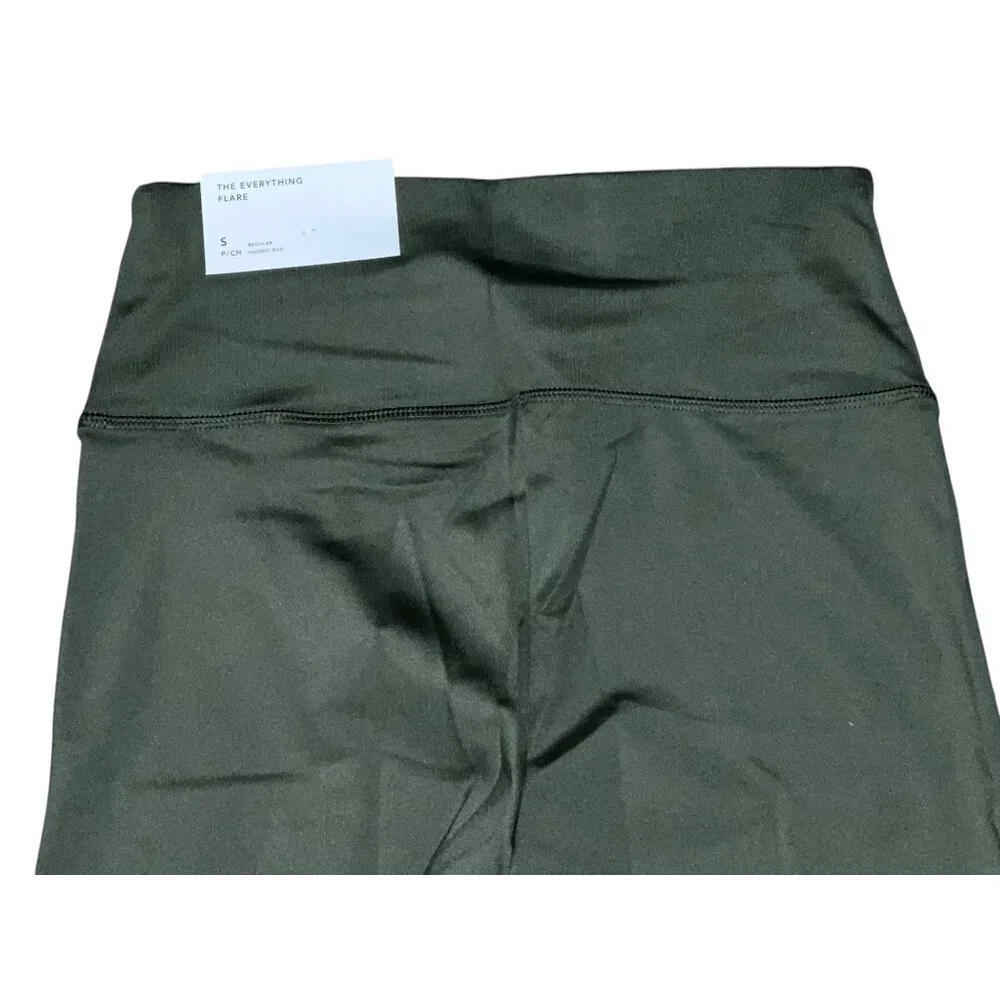 Aerie The Everything Super Leggings Size M Womens Olive Green Mid Rise - Picture 11 of 14